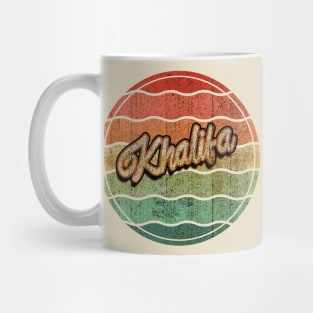 Retro Vintage Khalifa Mug